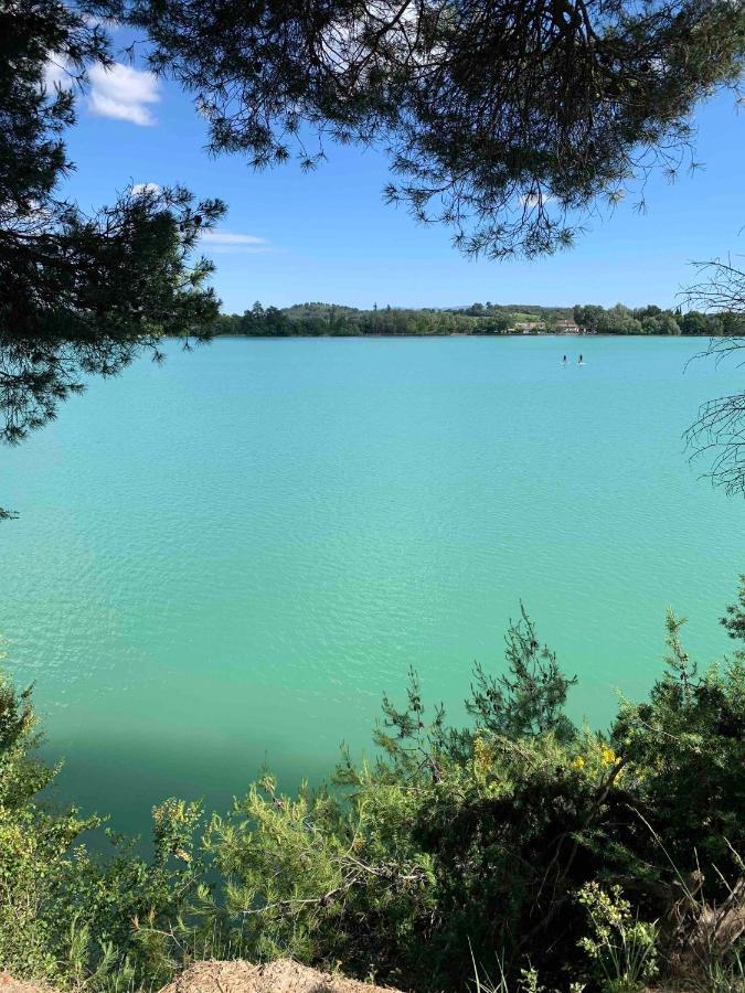 Le Cabanon De Livia Avec Piscine Privee Villa Cucuron Kültér fotó